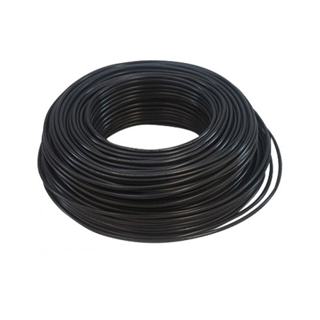 Cable negro - 1 x 4,0mm - Rollo x 100m