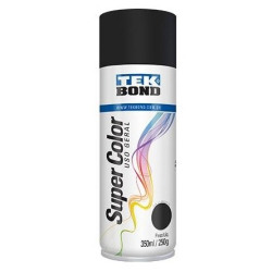 Pintura en aerosol 250gr - Uso general - Negro Mate