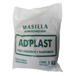 Masilla para vidrio - 1 Kg