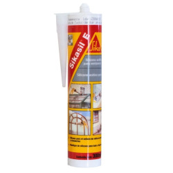 Silicona Transparente 280ml - Baño/Cocina - Sanisil Sika