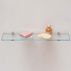 Accesorio de baño - Repisa Rectangular 10x50cm - Reflejar