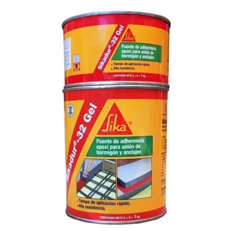 Sika-Dur 32 Gel adhesivo epóxido x 1 Kg