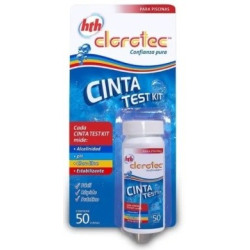 Cinta análisis cloro-pH-alcal x 50 unidades Clorotec