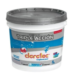 Pastillas triple acción x 4 kilos Clorotec