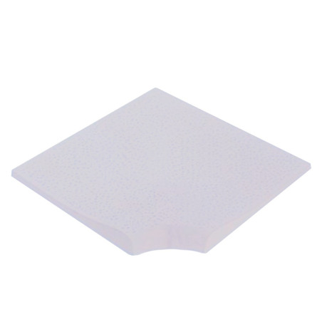 Culzoni - Borde Esquinero Curvo 49.5x49.5 - Blanco