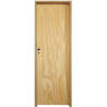 Puerta Placa pino marco chapa 20 - 90x10 Doble aleta - Valentinuz - (Izquierda)