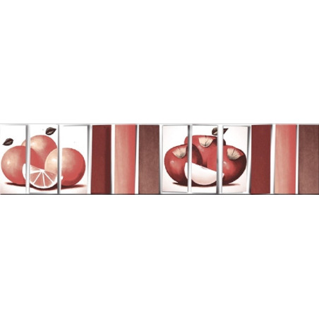 CS Viedma rojo brillante 5.5x25cm - X unidad